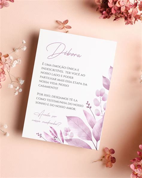 Texto Para Convite De Madrinha