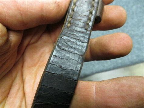 wwii italian carcano rifle sling original finn sa marked