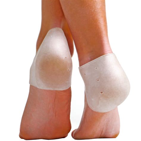 Silicone Gel Heel Protectors (2 Pairs) to Prevent Blisters and Cracked