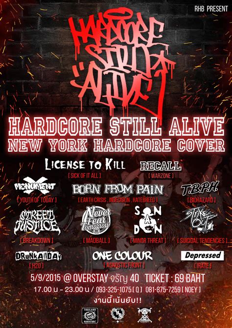 Thai hardcore scene comes together to pay homage to NYHC - Unite Asia