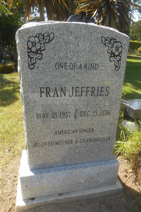 Pictures of Fran Jeffries