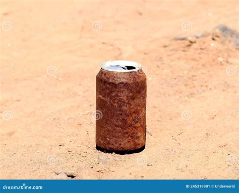 rusty  stock image image  canned refuse rusted