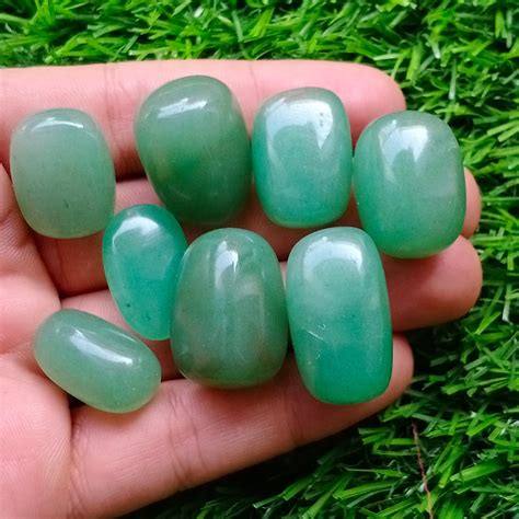 Nephrite Jade - Green Jade - Nephrite Jade Tumbled - Tumble Gemstone