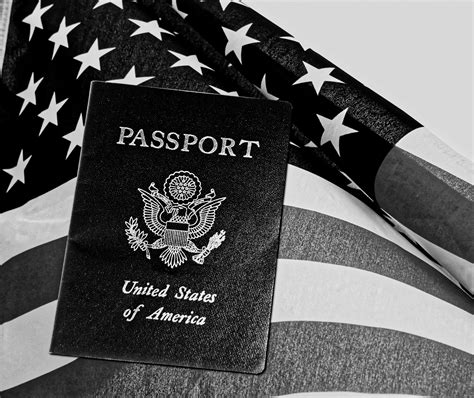 Passport And Flag Free Stock Photo - Public Domain Pictures