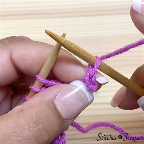 Basic Bind-off - How to Bind Off Knitting - Stitches n Scraps