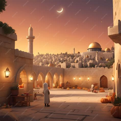 Premium Photo | Palestine in the month of Ramadan