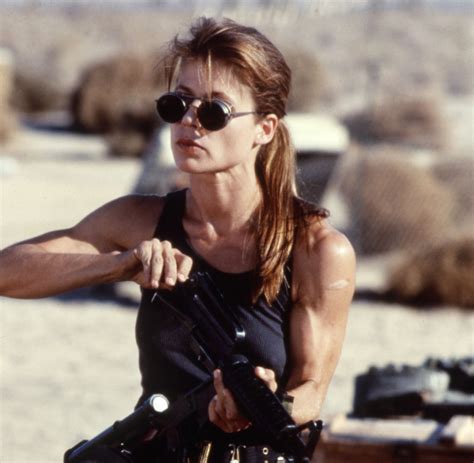 Arnold and former co-star Linda Hamilton reunited, he came back. : r/pics