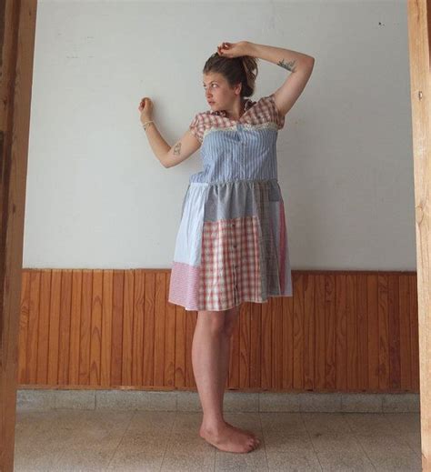 Repurposed Mens Shirt Dress