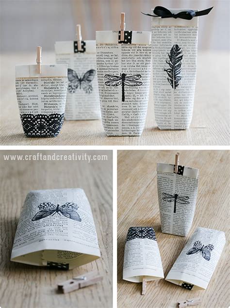 diy  book craft ideas  designs