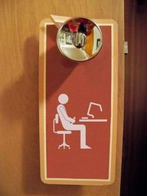 21 Funny Do Not Disturb Signs You'd Happily Hang on Your Door
