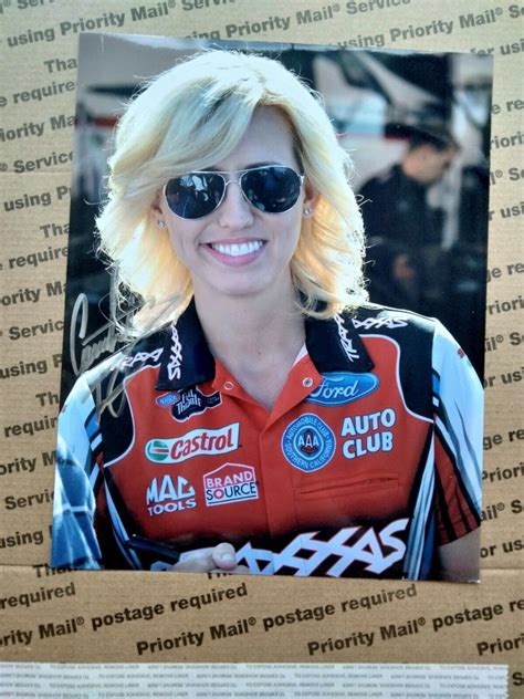 Courtney Force Autographed 8x10 Photo NHRA | eBay