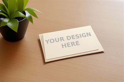 Premium PSD | Visiting Card mockup PSD mockup image for visiting card