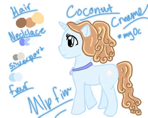Mlp Fim OC by 1998blue on DeviantArt