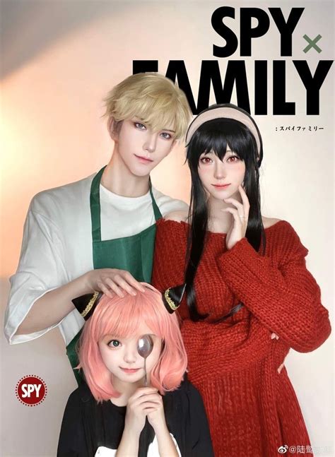 Cosplay SPY×FAMILY Yor Forger ：陆鹫贰黑 Loid Forger ：未岚RAN Anya Forger ...