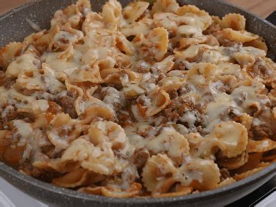 Macarrao Gravata Como Fazer - Macarrão Gravata com Carne Moída - Aquela Receita