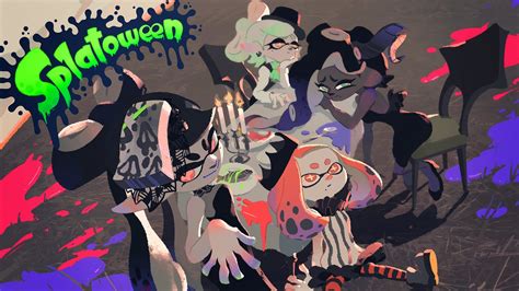 Splatoon 2 - Splatoween 2020 Splatfest art