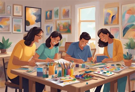 making art  family tradition engaging   creative bonding