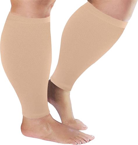 Plus Size Compression Sleeves for Calves Women Wide Calf Compression