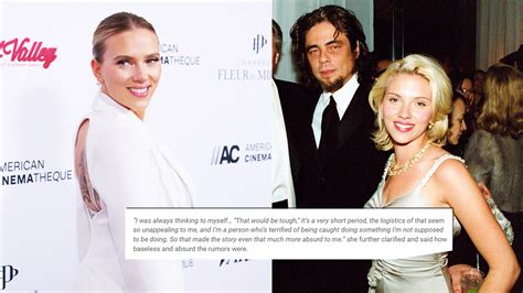 Scarlett Johansson clears rumors of having Sex in an Elevator after the