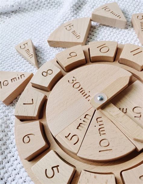 Wooden Clock Puzzle