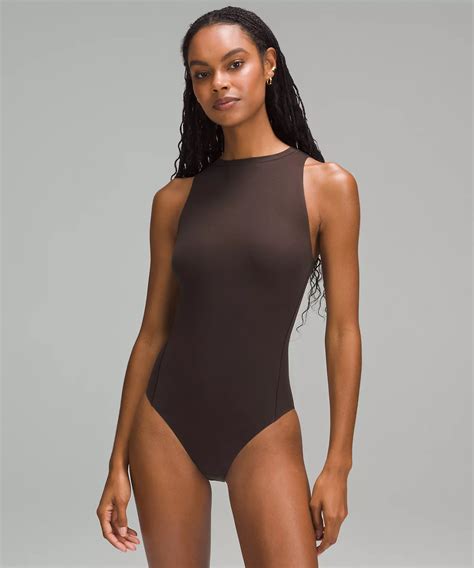 Lululemon + Wundermost Ultra-Soft Nulu High-Neck Sleeveless Bodysuit