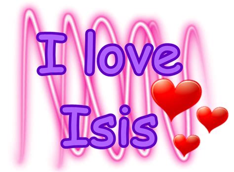 Texto Png I love Isis by RochuLocaPorSel on DeviantArt