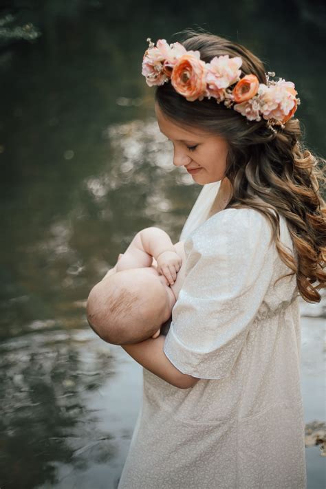 An Intimate Breastfeeding Session in the Creek: The Bond Between Mother & Child | Memphis ...