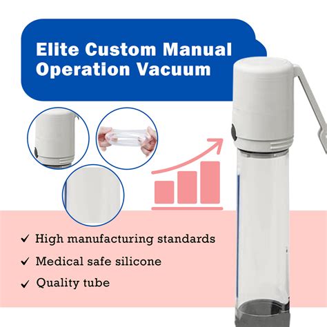Elite Custom Manual Operation Medical-Grade Vacuum Erection Device for