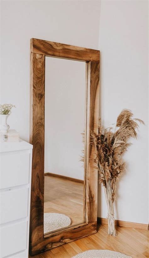home decor stylish mirror ideas wood framed mirror wood mirror decor