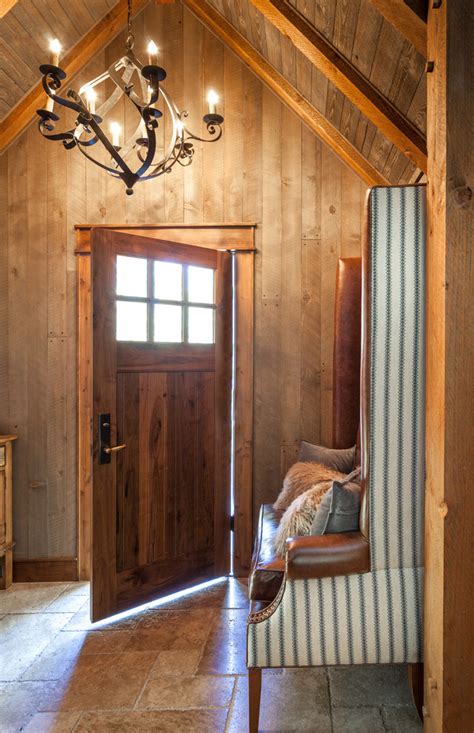 fallen leaf rustic entry sacramento  high camp home houzz