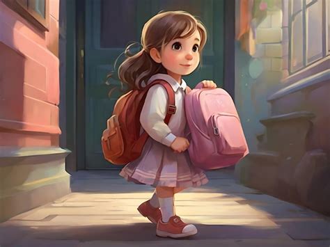Para Ir Para Escola - Ir para a escola ilustração | Vetor Premium