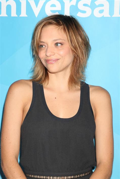 LOS ANGELES, AUG 3 - Lizzie Brochere at the NBCUniversal Cable TCA