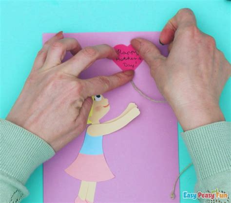 Mother's Day - Mother's Day Paper Craft - Easy Peasy and Fun