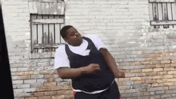 funny fat kid dancing gif