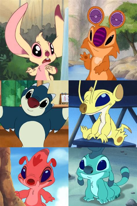 My Favorite Lilo and Stitch Experiments! by GaiaKoraidon on DeviantArt