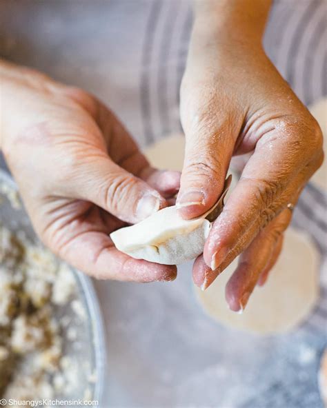 chinese dumplings step  stepshuangys kitchensink