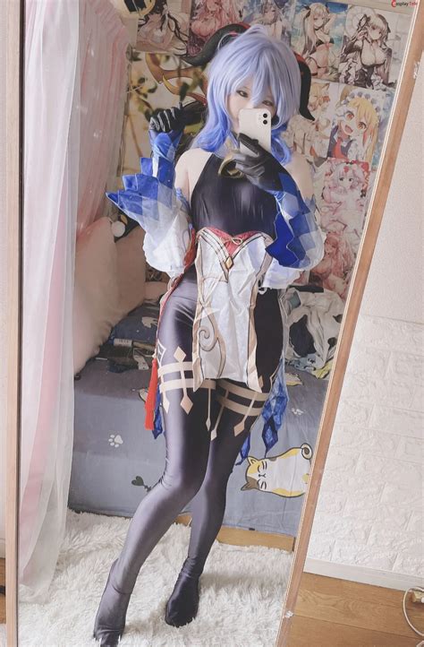 Xidaidai (喜呆呆) cosplay Ganyu - Genshin Impact "28 photos and 3 videos