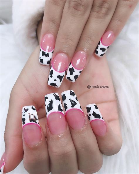 Cow print 🐮🐄 | Cute nails, Nail spa, Nails