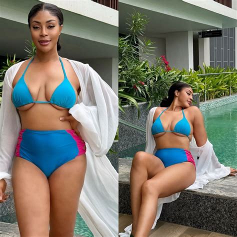 "It feels good to be different among all the curves" Mimi Orjiekwe says