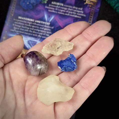 Sage Goodess Activation 11 Crystal Quad for ascension