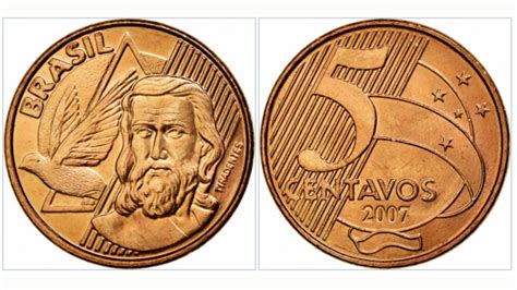 Quem Está Na Moeda De 5 Centavos - Moeda de 5 centavos podem valer até R$ 170 se tiverem ESTA característica