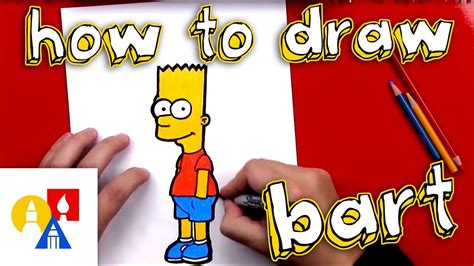 How To Draw Bart Simpson - YouTube