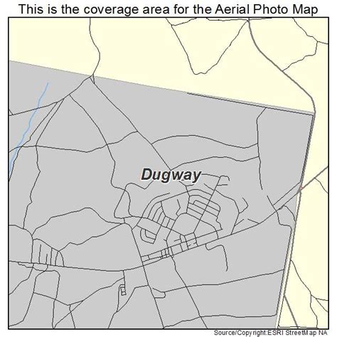 Aerial Photography Map of Dugway, UT Utah
