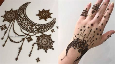 101 Simple & Easy Henna Tattoo Designs 2021 Download Image