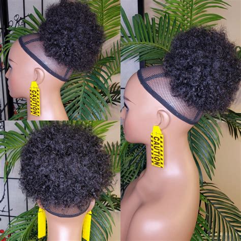 Kinky Human Hair Ponytail - Ruka Hair