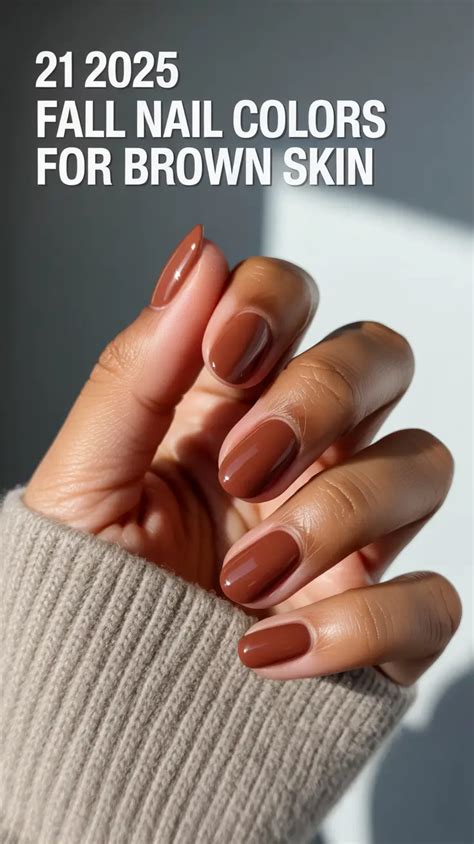 fall nail colors  brown skin  opi chrome  ombre ideas