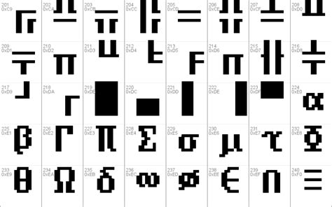 green screen windows font   personal