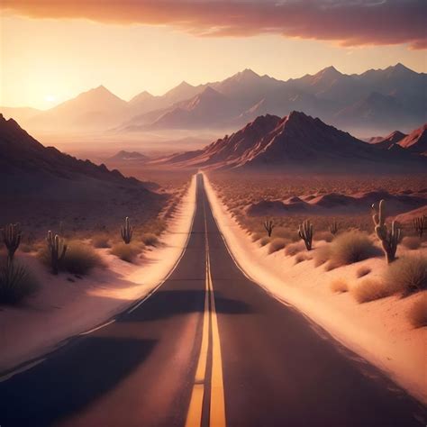 desert road pictures