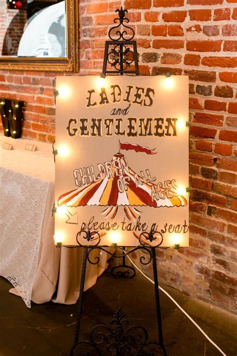 A whimsical circus wedding at inn at the old silk mill in ...