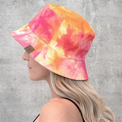 CC Tie Dye Accent Bucket Hat | Tie dye, Bucket hat, Multiple outfits
